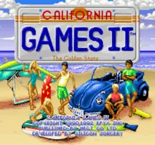 Image n° 4 - screenshots  : California Games II